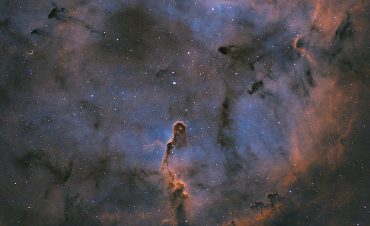 The Elephants Trunk Nebula in SHO